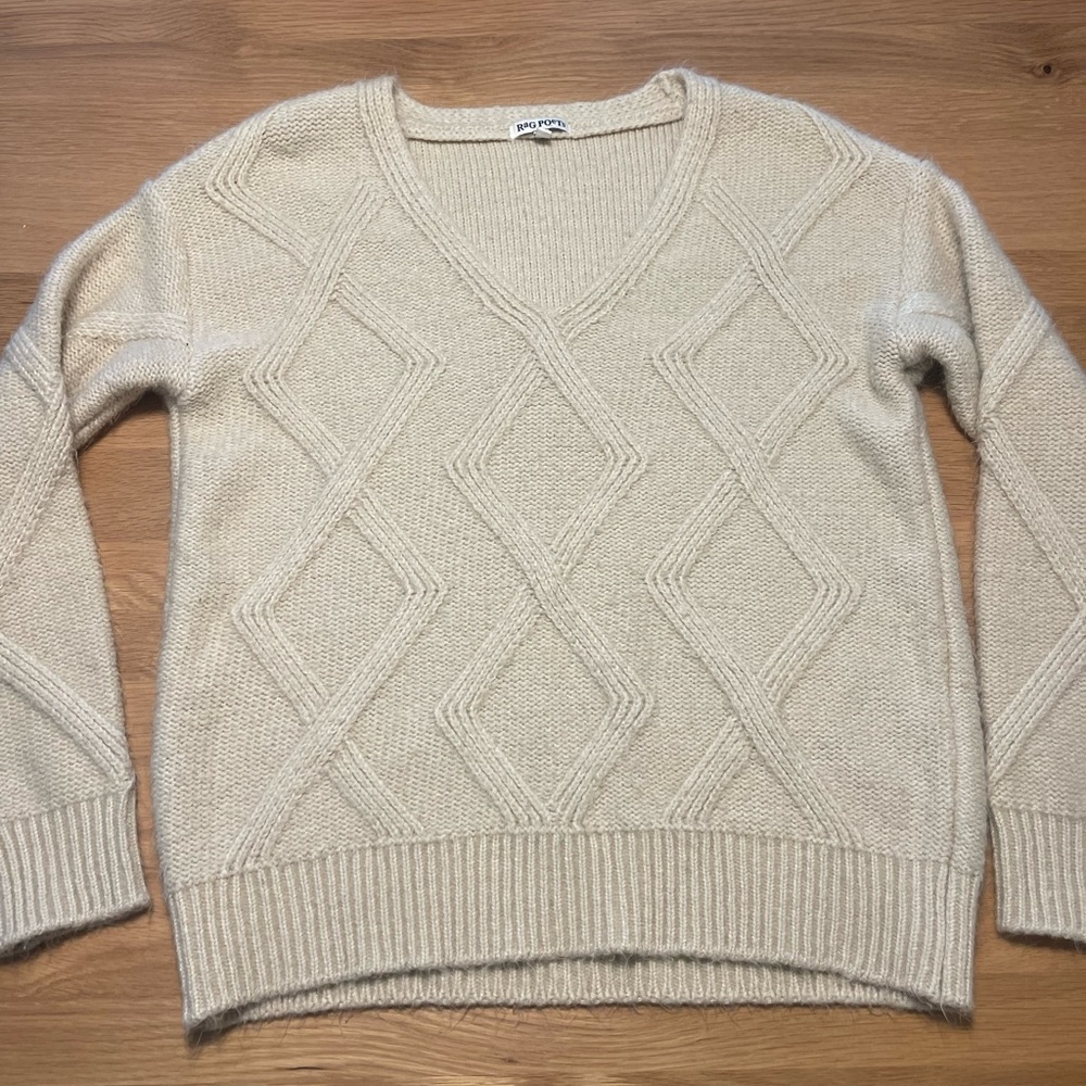 Rag poets, medium, tan